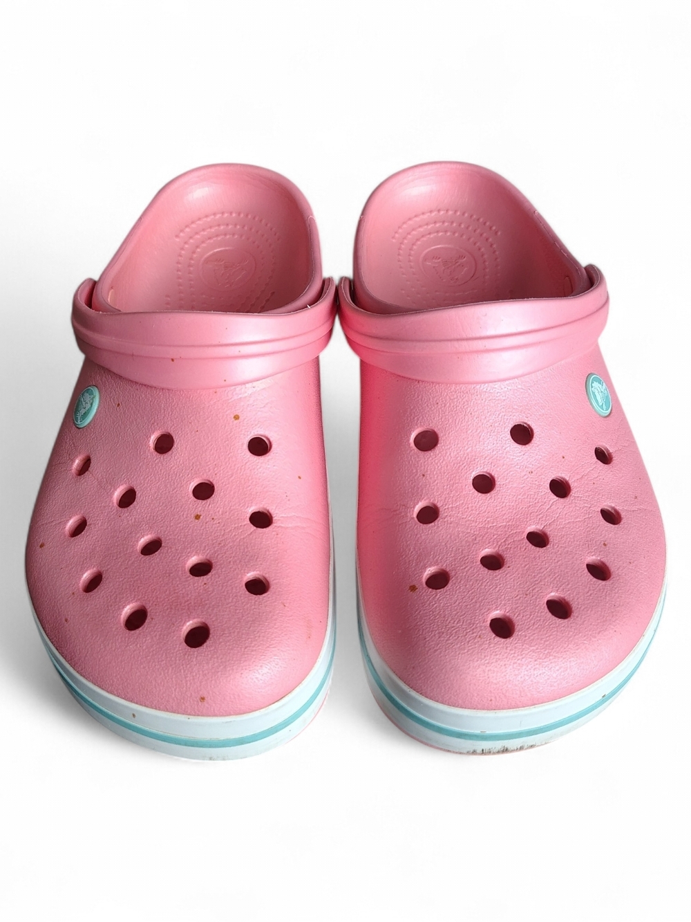 Crocs Crocband Slip On Clogs Cotton Candy Colorway Unisex Size M7 / W9 - Picture 10 of 11
